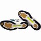 thumbnail image 2 of Adi - das Original Dimension LO Men's 10 White, Multicolor, 2 of 3