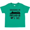 thumbnail image 3 of Inktastic Portland Oregon Someone Loves Me Skyline Boys or Girls Baby T-Shirt, 3 of 5