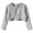 style-01 Grey, variant on Cardigan Sweaters for Girls Girls Long Sleeve Sparkle Cardigan Childrens Kids Bolero Shrug Size 3T 4T (Gold,3-4 Years)