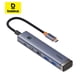 thumbnail image 2 of Divisor USB C de Baseus a HDMI 4K a 60 Hz Pantalla Tipo C 3.0 RJ45 PD 100 W USB 3.0 SD TF USB C Estación de acoplamiento para MacBook Pro Air, 2 of 5