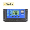thumbnail image 4 of Solar Charge Controller 12V/24V PWM 10A 30A 60A 100A With Adjustable LCD Display Timer Setting ,Widely Used, 4 of 7