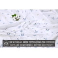 thumbnail image 3 of RUVANTI 100% Cotton Sheets – California King Percale Bedding, Cooling & Breathable Floral Design, Durable with a Crisp, Soft & Comfortable Feel, 14" Deep Pocket, 4-Piece Set, Phulkari, 3 of 9
