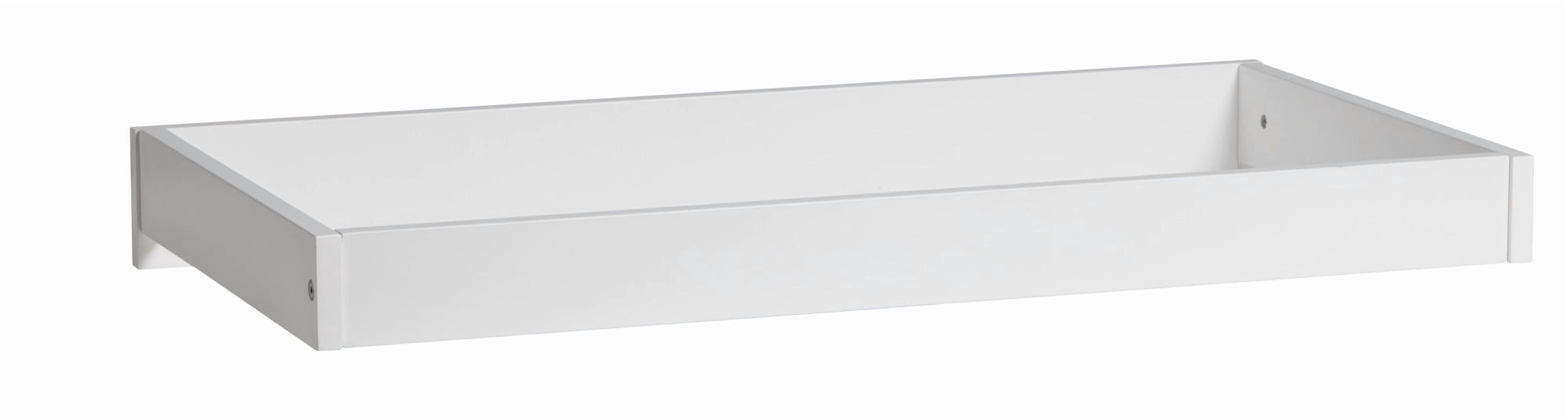 Little Seeds Single Topper for Infant Diaper Changing Table, True White