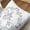 Rose - Lilac, variant on Home Soft Things Embroidery Canvas Throw Pillow Cover Pillow Case 2 Piece Set - Rose - Lilac - 20" x 20"