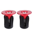 thumbnail image 3 of 2pcs Bike Bar Caps,Durable Aluminum Alloy Plastic Bicycle Handlebars Bar Grips End Plugs Cycling Accessory, 3 of 7