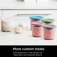 thumbnail image 4 of Vaso de pintas de helado para máquina para hacer helados Ninja Creamie Vasos reutilizables para almacenar recipientes de pintas de helado con sellado, 4 of 6