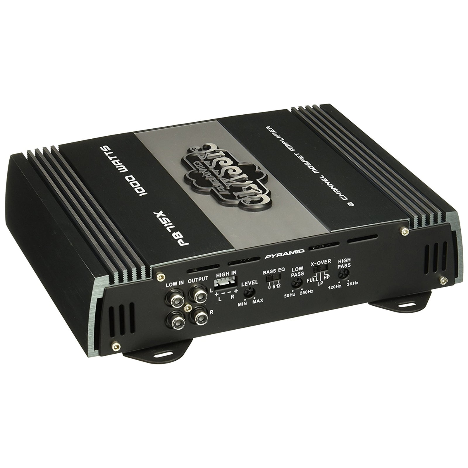 Pyramid 1000 Watts 2 Channel Bridgeable Car Amplifier