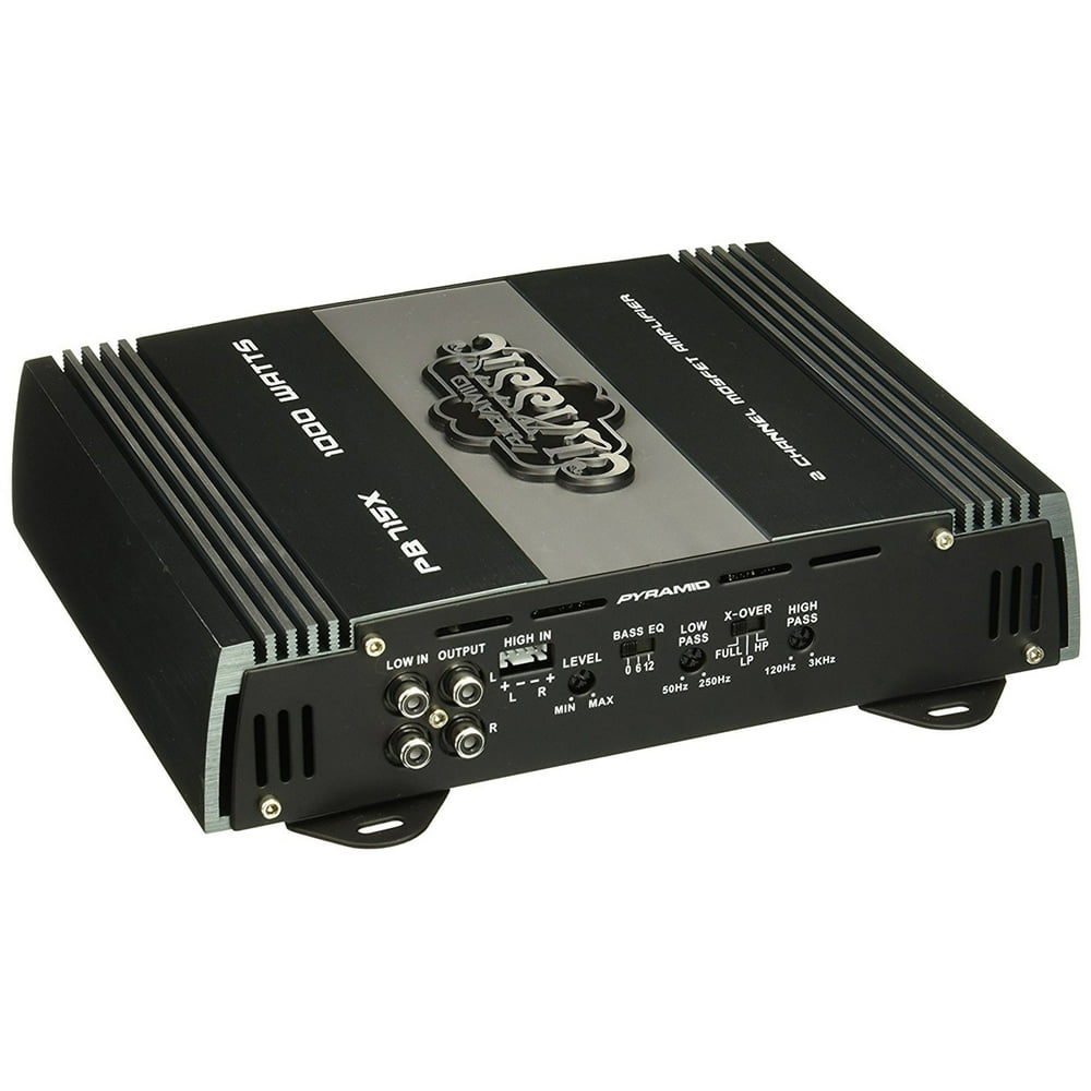 Pyramid 1000 Watts 2 Channel Bridgeable Car Amplifier