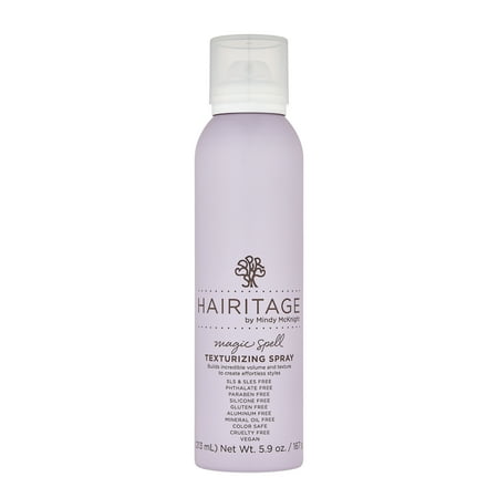 Hairitage Texturizing Hair Spray Builds Volume and Texture 5.9 oz by Hairitage
