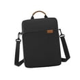thumbnail image 4 of Esquirla Tablet Single Shoulder Bag Carrying Case Protective Smoothly Zipper Oxford Cloth L Black, 4 of 8