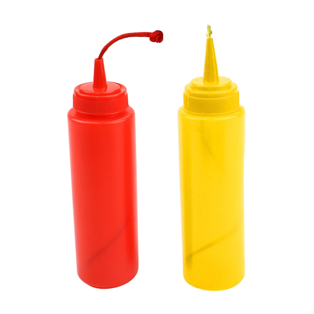 Homemaxs Prank Bottle Fake Ketchup Mustard Squirt Bottles Toys
