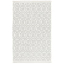 SAFAVIEH Martha Stewart Vermont Diamond Area Rug, Ivory, 4' x 6'