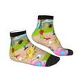 thumbnail image 2 of Lsque Pikmin Printed Crew Socks, Moisture-Wicking Socks, Athletic Socks for Men Breathable Cushion Socks Casual Sport Socks for Running Traveling, 2 of 6