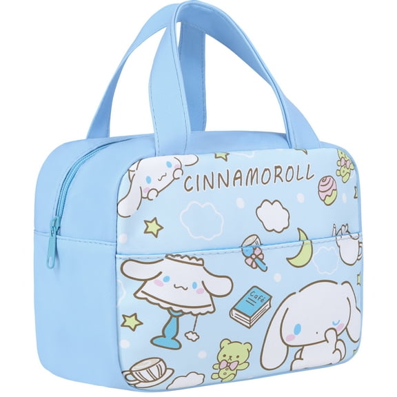 Roffatide Anime Cinnamoroll  Lunch Bag - Large Capacity Leakproof Insulated Tote for Lunch Boxes, Snacks, Sandwiches, Drinks