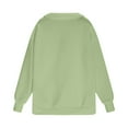 thumbnail image 5 of AherBiu Oversized Sweatshirt for Teen Girls Half Zipper Collared Long Sleeve Tops Drop Shoulder Pullover, 5 of 6