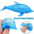 thumbnail image 1 of Dolphin Bead Toy Squeezable Stress Balls Toy Relieve Stress Decompression Vent Toy for Friends Fans, 1 of 3