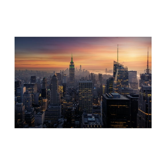 Trademark Fine Art Jorge Ruiz Dueso Big Apple Canvas Wall Art