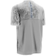 thumbnail image 2 of Huk Men's Kryptek ICON Performance Short Sleeve Fishing Shirt, H1200024 (Size: Large, Color: Yeti/Royal), 2 of 2