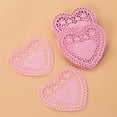 thumbnail image 5 of BEADCEST 250Ud Decorativo Rosa Para Tartas Con De Encaje Corazón Delicado, 5 of 5