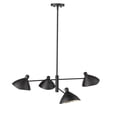 thumbnail image 3 of 12804-MB Millennium Lighting Warhol - 4 Light Chandelier-9 Inch Tall and 34.5 Inch Wide, 3 of 7
