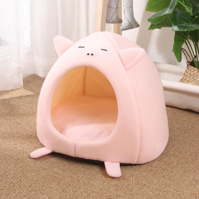 Cómoda cama para Cama lavable para de interior o perros, , animales , animales , conejos, fondo antideslizante - Cerdo S Salvador Dali Perrera lavable con cama nido