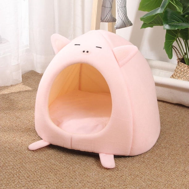 Cómoda cama para Cama lavable para de interior o perros, , animales , animales , conejos, fondo antideslizante - Cerdo S Salvador Dali Perrera lavable con cama nido