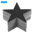 thumbnail image 3 of Uxcell Star Cutouts, 150 Pack Star Cutout Paper Stars for Classroom Decoration DIY Craft, Black, 3 of 6
