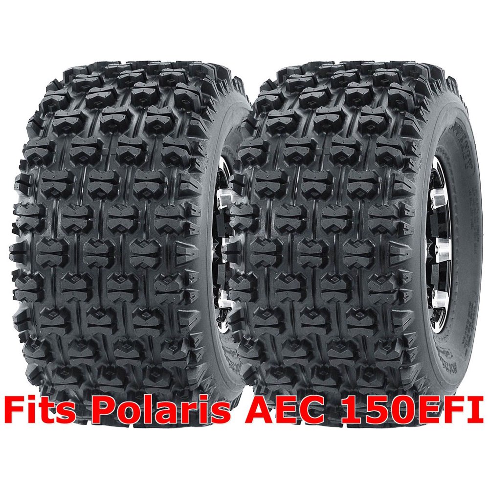Set 2 WANDA Sport ATV Tires 22x1010 Polaris AEC 150EFI Rear GNCC Race