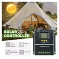 thumbnail image 2 of MPPT 60A 80A 100A Solar PV Regulators 12V 24V 36V 48V AUTO Solar Charge Controller Battery Charger With LCD Display Dual USB ,Safe to Use - 100A, 2 of 7