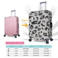 thumbnail image 6 of Kll Wild Animal Leopard Print Pattern Luggage Cover Suitcase Cover Suitcase Protector (Luggage not included)-Medium, 6 of 8