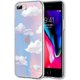 thumbnail image 1 of Funda compatible con iPhone 8 Plus, funda transparente para iPhone 7 Plus de 5,5 pulgadas, carcasa resistente de grado militar a la moda para mujeres y niñas, parachoques a prueba de golpes, 1 of 1