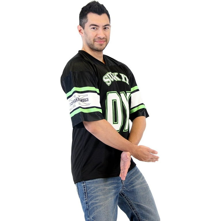 Men's Black D-Generation X Baseball Jersey