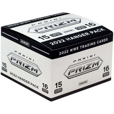 Collectible WWE Wrestling Panini 2022 Prizm Debut Edition Trading Card HANGER Box (16 Packs)