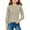 Beige, variant on Jalioing Girls Long Sleeve Knit Tops Ribbed Knit Crew Neck Casual Blouse Tops Kids Spring Pullover Tee Shirt