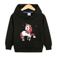 thumbnail image 2 of KYAIGUO Sweat à Capuche pour Bébé 1-11 Ans Garçon Fille Printemps Manches Longues Pull-Over Basique Automne Sport, 2 of 8