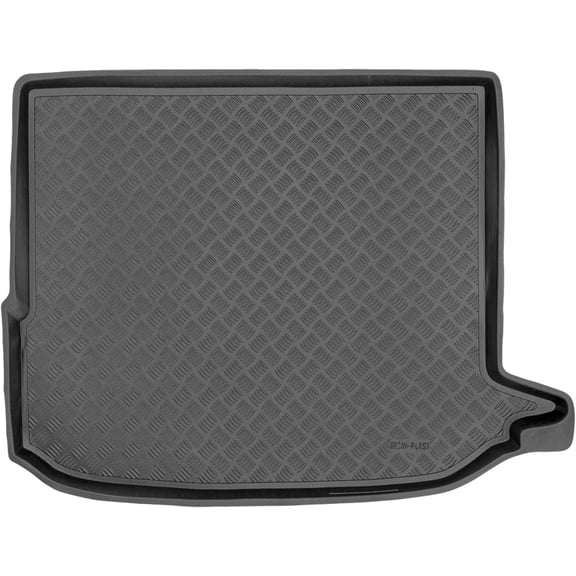 Rezaw-Plast Cargo Liner for Mercedes GLC Coupe C253 2016–2022 – Custom Fit Trunk Mat, 1/16in Thick, Durable, Waterproof, Odorless, Anti-Slip Rear Cargo Tray, No Trimming, Black