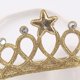 thumbnail image 4 of Diadema súper elástica para niña, banda para el cabello para niño pequeño, diadema suave, corona, accesorios para el cabello para niños (dorado/plateado), 4 of 5