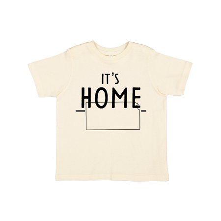 

Inktastic It s Home- State of Kansas Outline Gift Toddler Boy or Toddler Girl T-Shirt