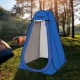 thumbnail image 1 of Tienda de campaña Aosion, plegable, privada, impermeable, 193 x 102 cm, azul, 1 of 6