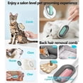 thumbnail image 4 of Cat Hair Brush With Water, Pet Grooming Self Cleaning Slicker Brush For Cats Dogs, Comb For Grooming Long Haired Short Haired With Water Tank, 4 of 5