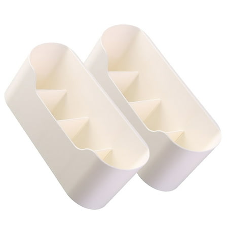 Niceauty Kitchen Gadgets Hanging Shower Basket Beige HIPS 2Pcs