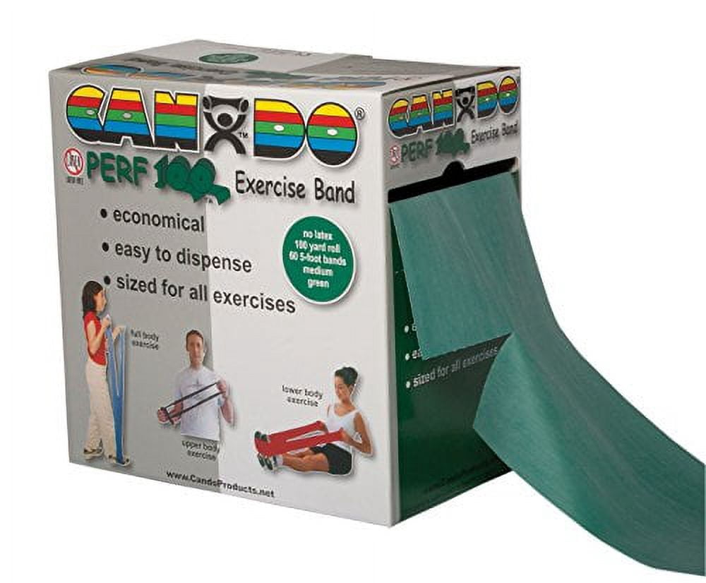 CanDo Perforated Latex Free Fitness Exercise Band