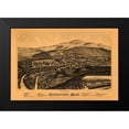 thumbnail image 2 of Burleigh 18x13 Black Modern Framed Museum Art Print Titled - Housatonic Massachusetts - Burleigh 1890, 2 of 5