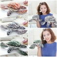 thumbnail image 2 of Realistic Ocean Sea Turtle Tortoise Plush Soft Stuffed Animal Doll Kids Toy Gift, 2 of 9