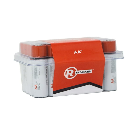 RadioShack 24 Pack Alkaline Batteries AA