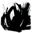 thumbnail image 3 of Vess, June Erica 20x20 Black Modern Framed Museum Art Print Titled - Onyx Trace II, 3 of 5