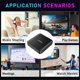 thumbnail image 4 of TV98 ATV Plus Smart TV Box Android 14 Allwinner H313 2.4G /5G Dual WiFi BT 8K HD Media Player Set Top Box EU Plug 1G+8G, 4 of 5