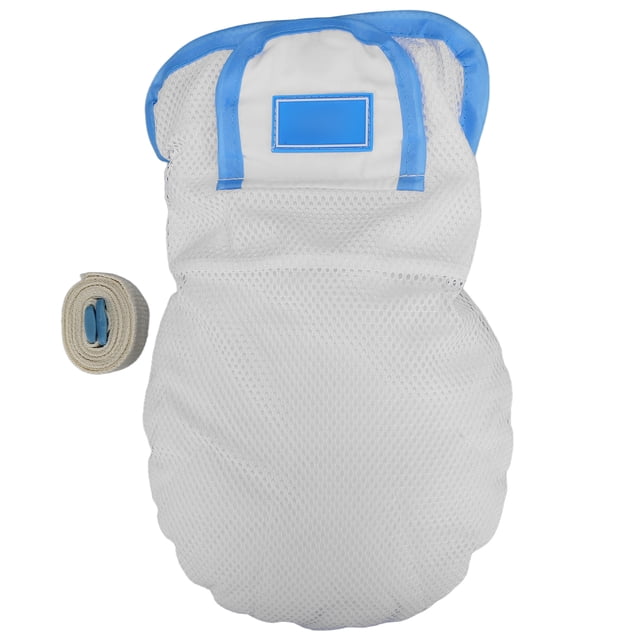 Guantes de seguridad dobles, transpirables y cómodos, guantes de seguridad médica para pacientes y cuidadores.