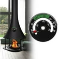 thumbnail image 3 of relayinert Overheat Protection Fireplace Thermometer Ready To Likable To Read Magnetic Chimney Flue Pipe Meter, 3 of 6