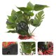 thumbnail image 3 of GOOHOCHY Planta de acuarios decoración de peces plástica planta artificial pez pez betta escondite de peces, 3 of 7